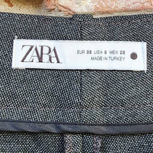 Zara Grey Jogger Style Pants Trousers 6 - Picture 5 of 12